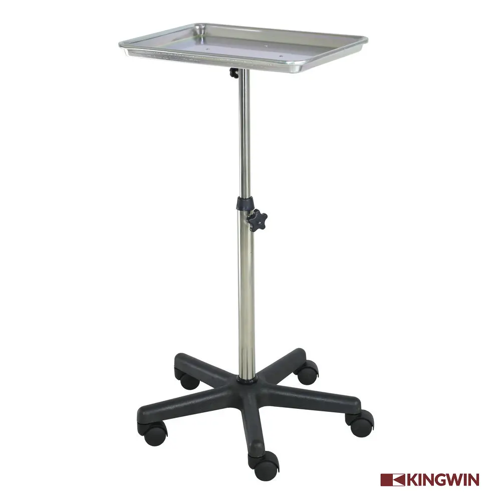 Салонный серебристый алюминиевый сервисный лоток из нержавеющей стали