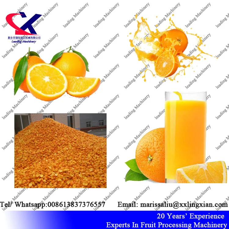 Natural fruit juice making machine industrial orange juice processing machines