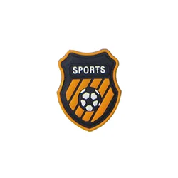 Пользовательская дешевая резиновая одежда, этикетка, футбольный костюм, одежда, частная резиновая этикетка