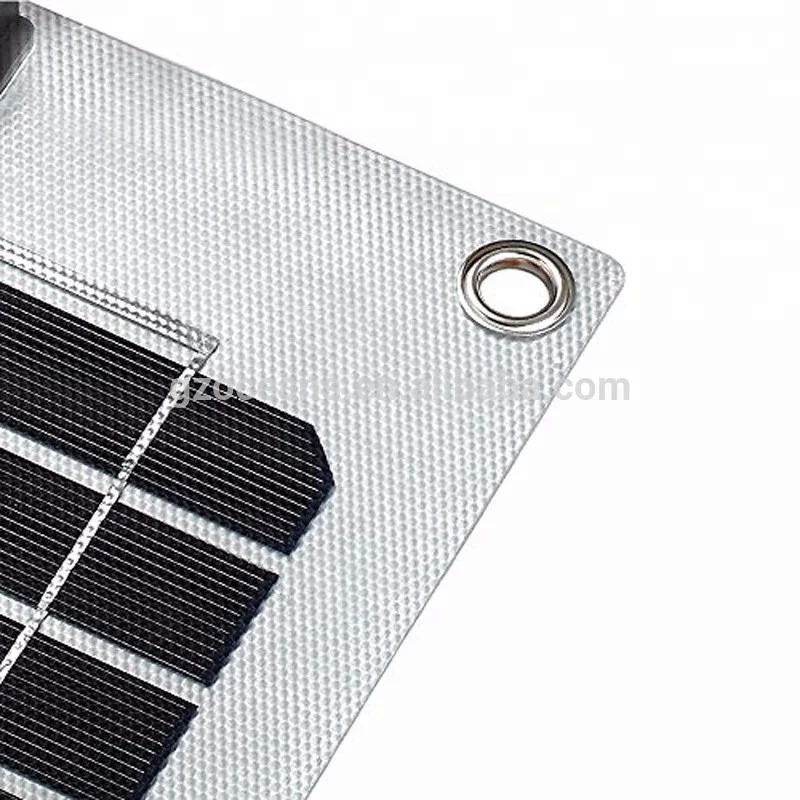 Factory directly sell semi flexible solar panel amorphous silicon solar pv module for outdoor