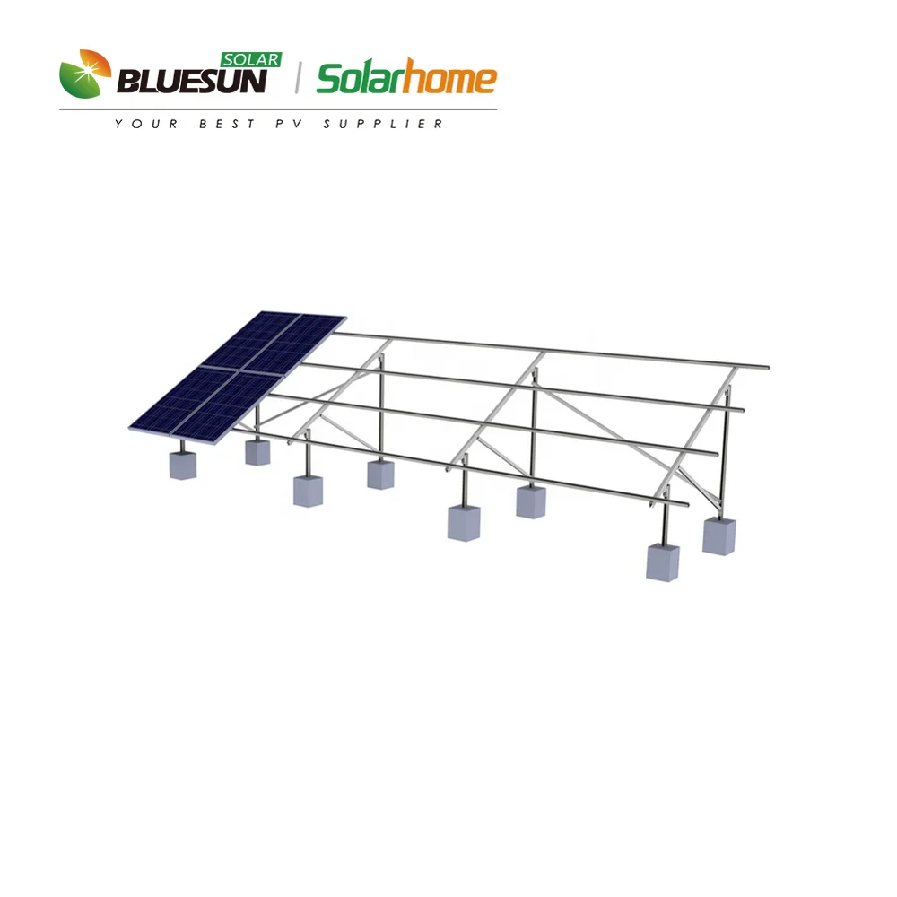 BlueSun high quality tile roof aluminum alloy pv solar panel mounting bracket for solar system