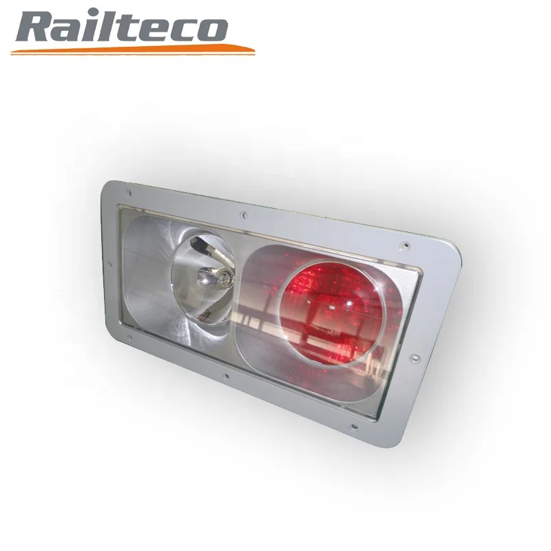 rail track accessories Railway Train Red and White Light