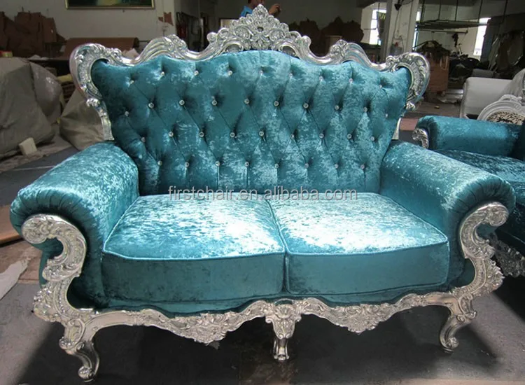 Gold Three seater wedding sofa