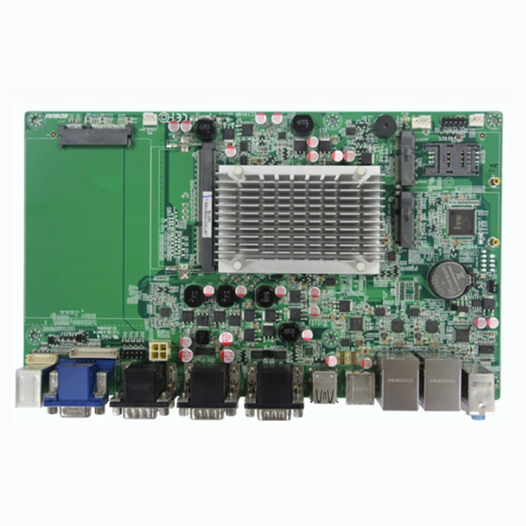 Intel J1900 Quad Core 2.4G 2 Ports Ethernet DDR3 8GB Industrial Embedded Desktop Mini PC Motherboard