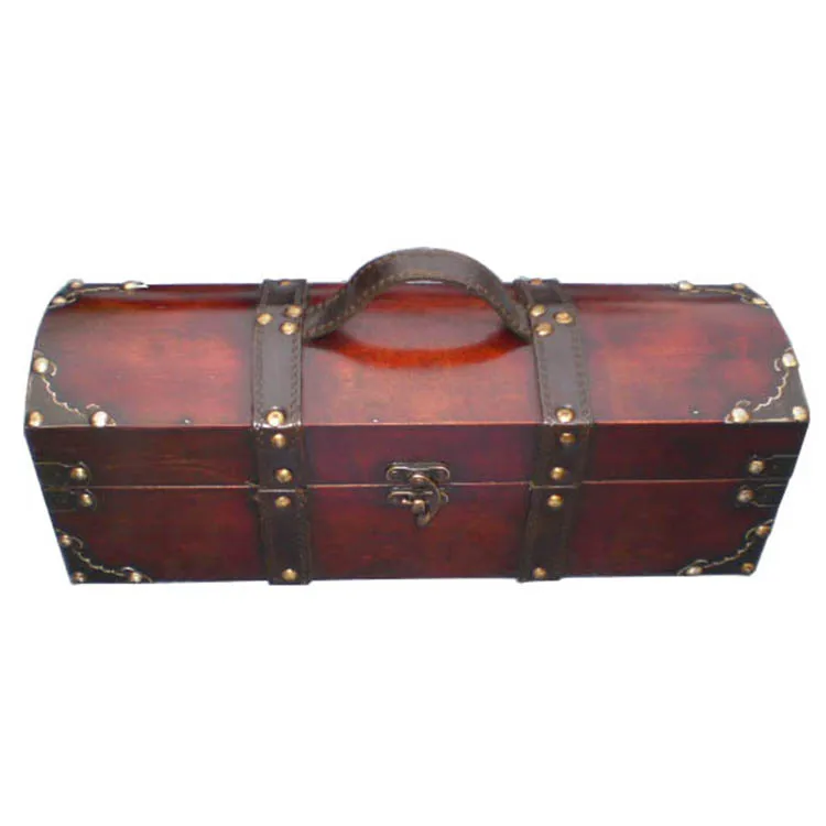 Bulk unfinished blank wooden single wine box