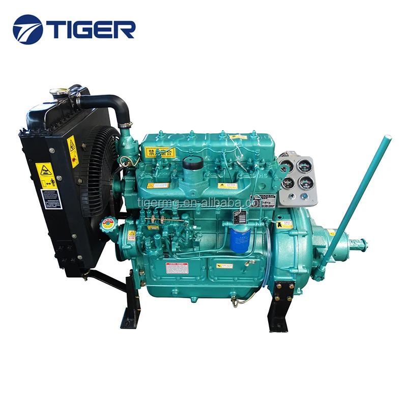 CE approved 4 cylinders 60 hp diesel engine driven water pump