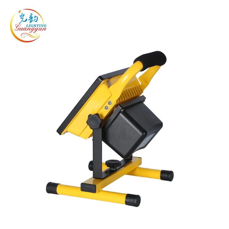 High quality outdoor multi color 12 volt 20w led flood light rechargeable led light