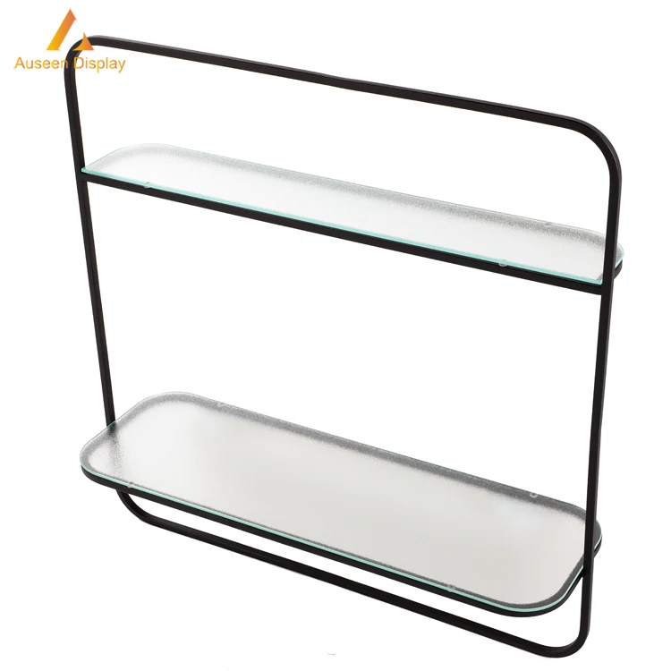 
Home decoration & storage shelf metal frame wall shelf 