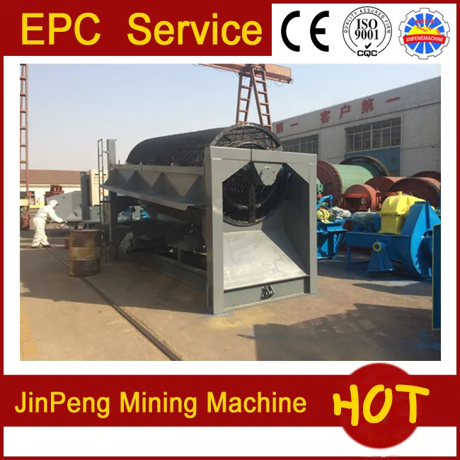 Washing gold car for alluvial gold mining plant, customized trommel screen and gold washing equipment