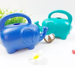 Wholesale animal shape colorful plastic watering can cheap elephant plant watering can for kids