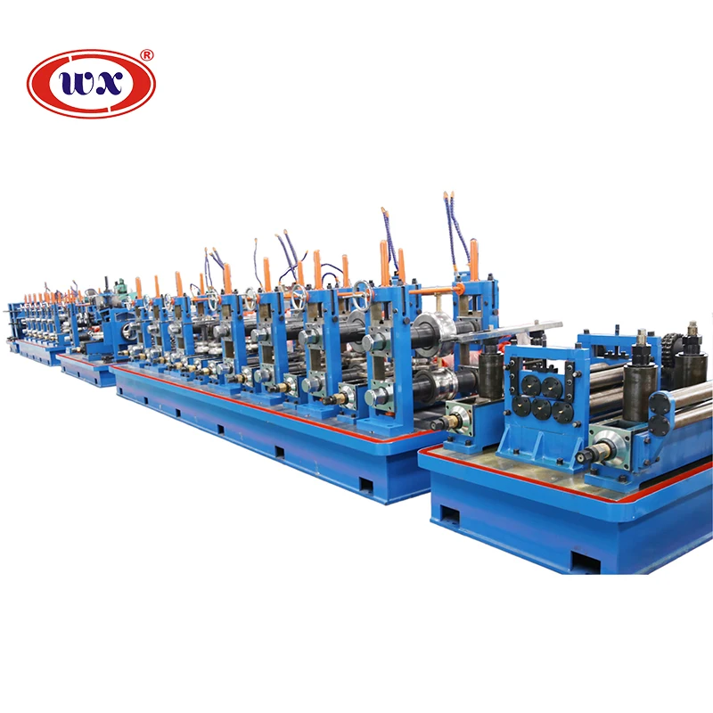 Carbon steel material tube making machine iron pipe production line