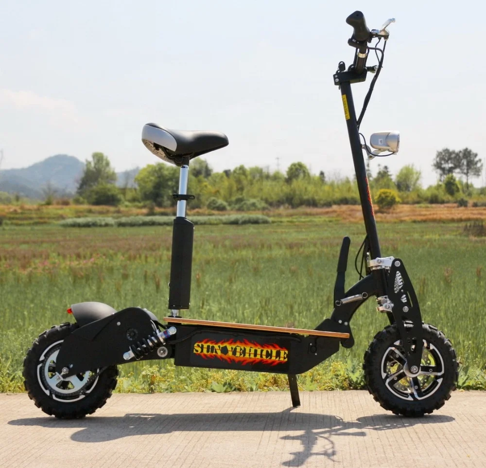 Складной электрический Моторный Скутер одобренный CE 48 В 2000 Вт для