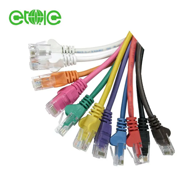 
 1 м сетевой Ethernet RJ45 свинец 26AWG Cat5E патч-кабель  