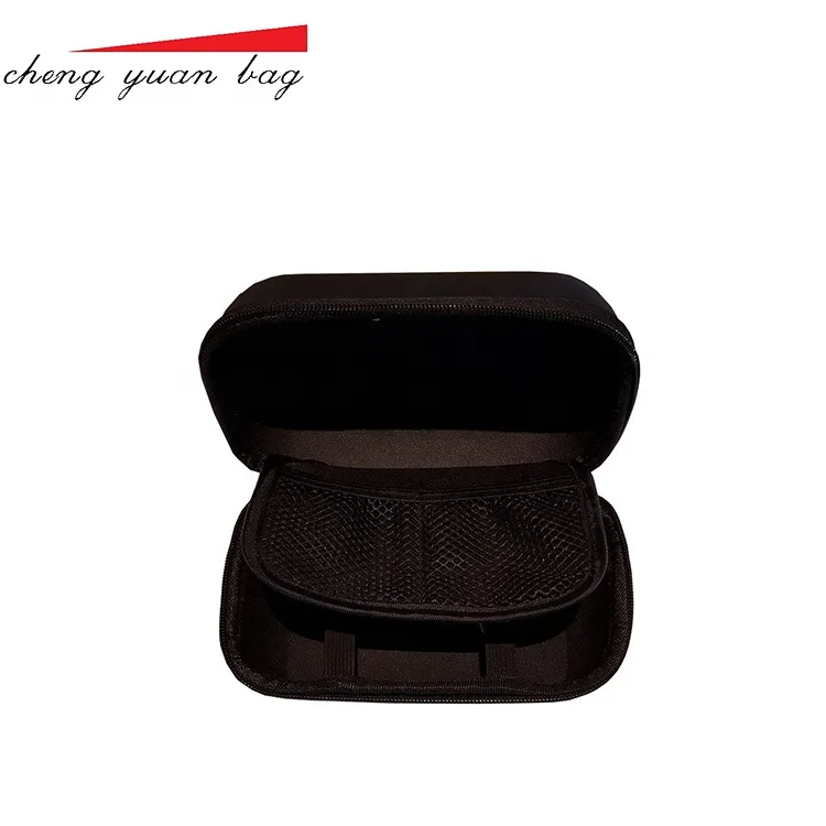 Factory Supplier Custom Portable Hard Drive Carrying Case Black Meter EVA Carrying Case With Zipper