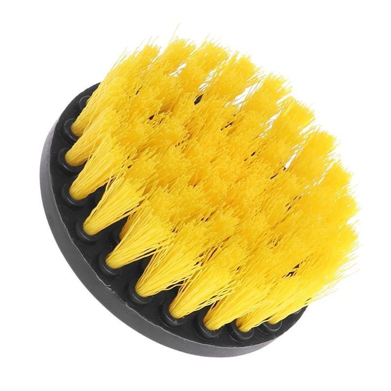 
Free-Sample Plastic Electric Drill Brush Kit Round Cleaning Brush For Carpet Glass Car Tires Scrubber Drill Tool Kit brush set 