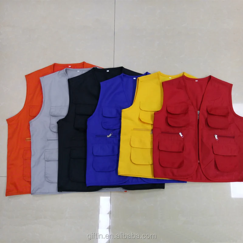 Качественный охотничий жилет без рукавов с принтом или вышивкой на заказ