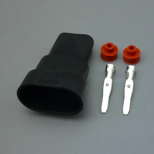 2p HID connector waterproof socket 9005 HB3 9006 HB4