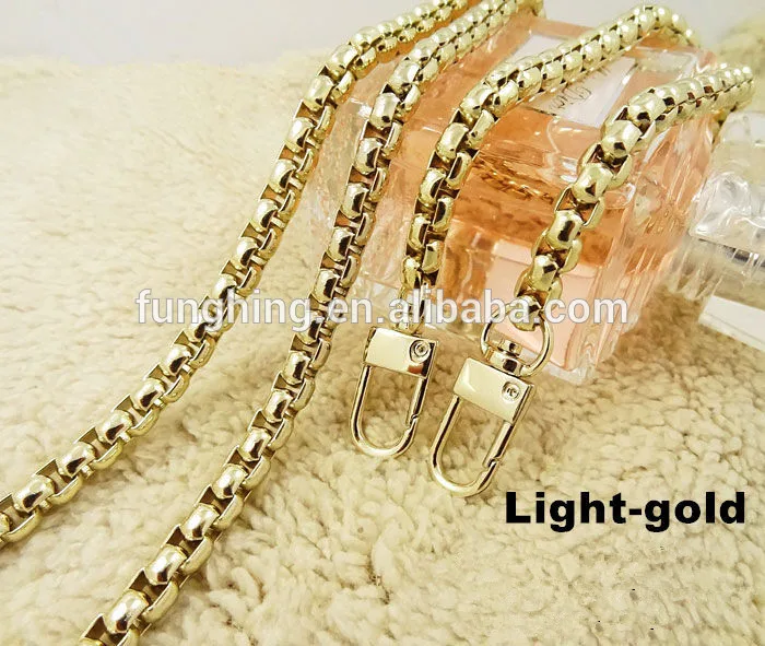 Custom Wholesales Metal handbag chain for purse chain bag chain