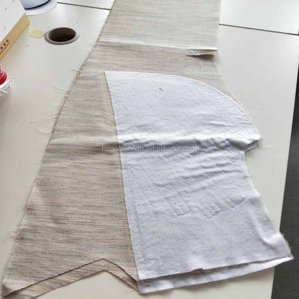 
Read made hair chest interlining piece for mens suit 