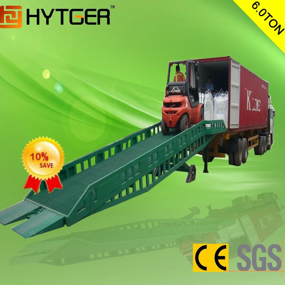 6 Ton Most Favorable Mobile Loading Dock Ramp Used for Forklift