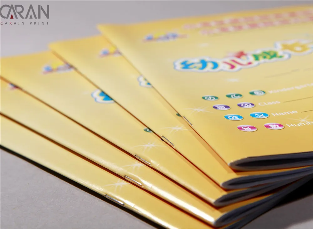 Writing paper color printing school students excise book from CARAIN