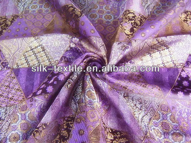 
metallic brocade fabric 