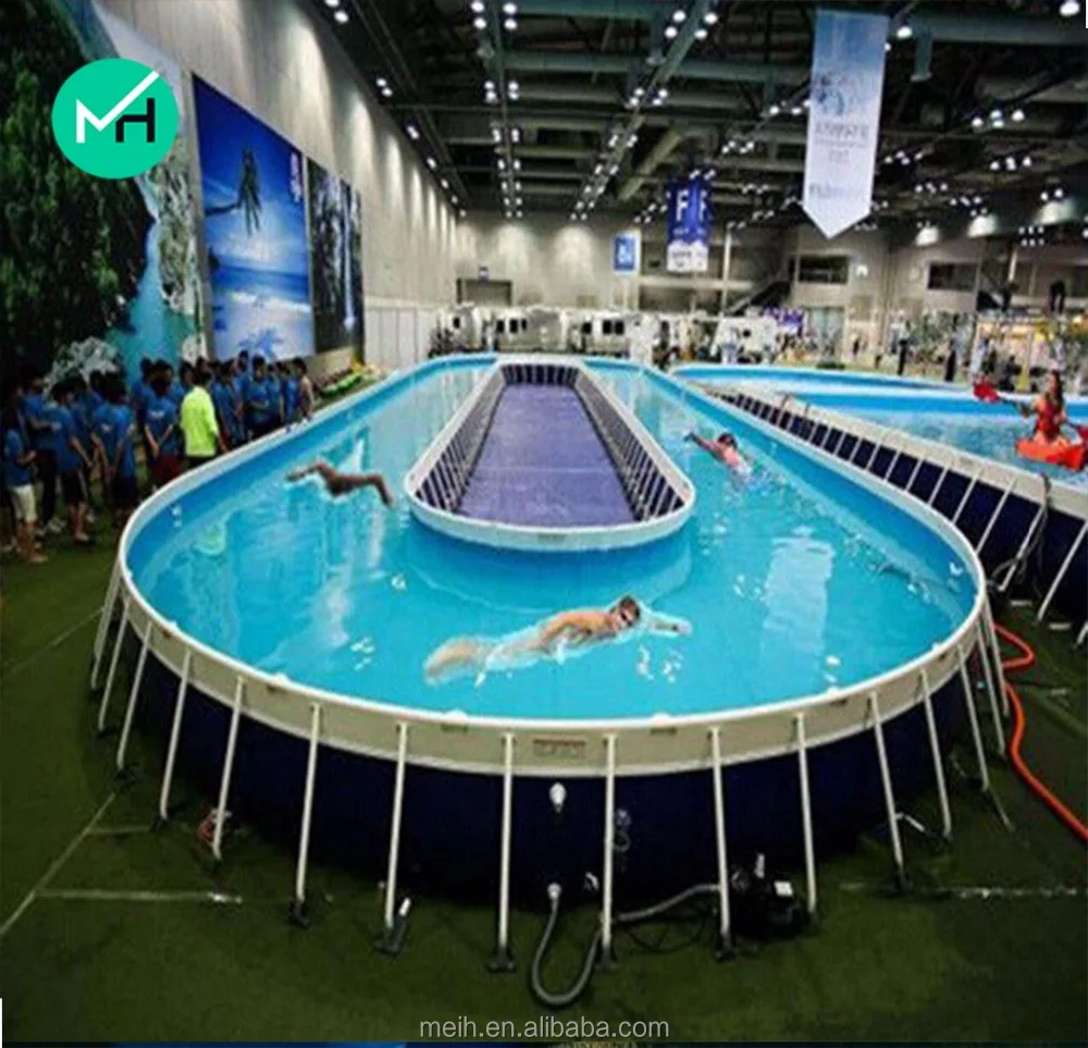 Гигантский красивый недорогой бассейн с металлической рамой для продажи
