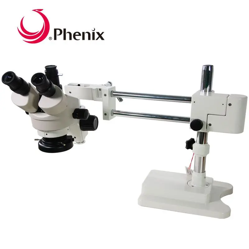 Phenix, лидер продаж, электронный Тринокулярный стереомикроскоп 7X-45X для ремонта печатных плат и телефонов