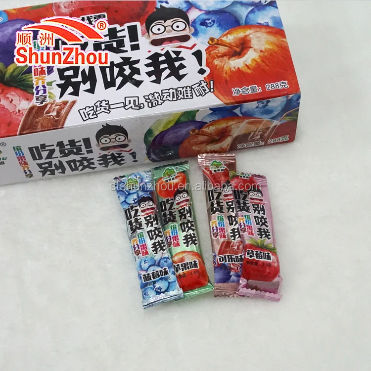 
3.8g fruity chewy candy 