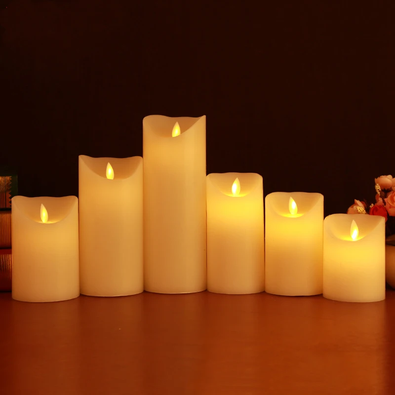 Decorative led flame less tealight electric wedding candle warmer