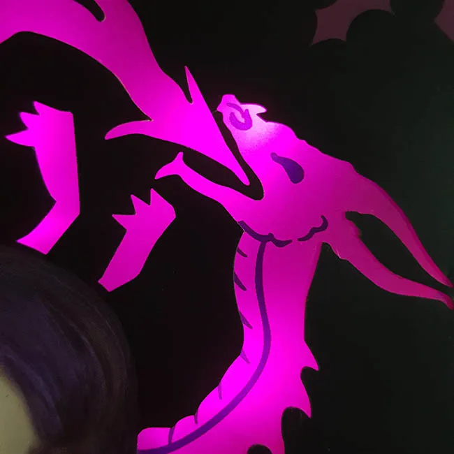 
Handmade LED Lights Diary Book with Lock and Key 