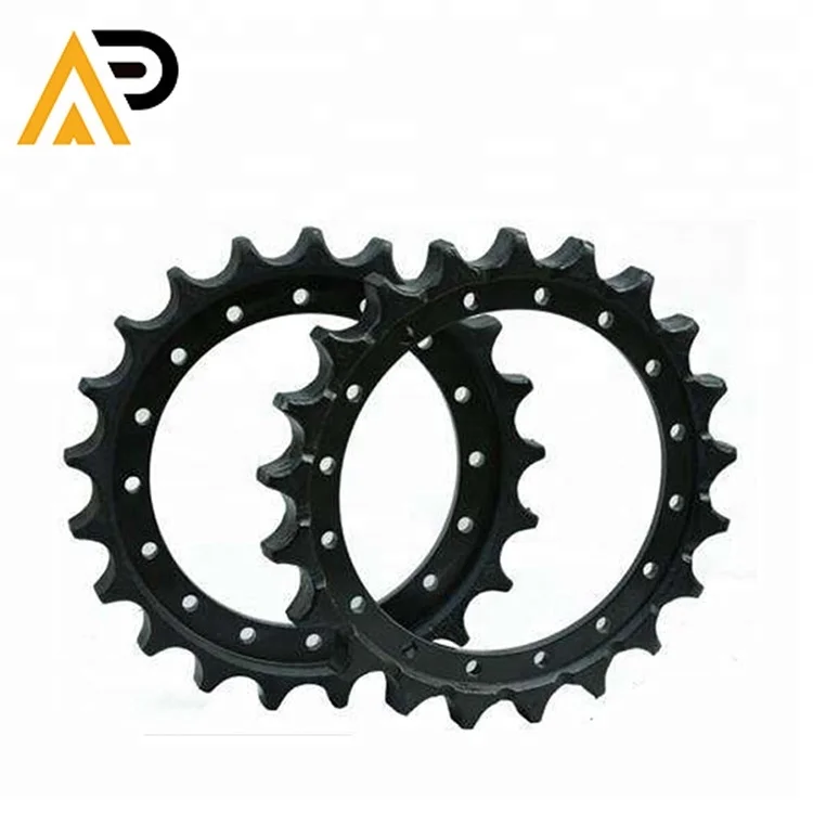 Mini excavator PC20 PC30  sprocket undercarriage parts for segment group