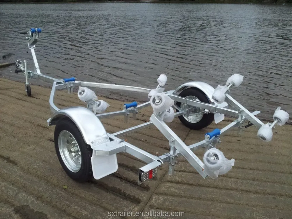 
hot galvanizing boat trailer CBT-J42/J42R 