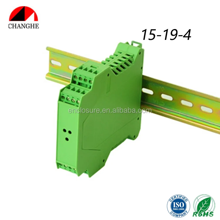 CHANGHE Din rail mount terminal enclosure din rail housing 15-19-4