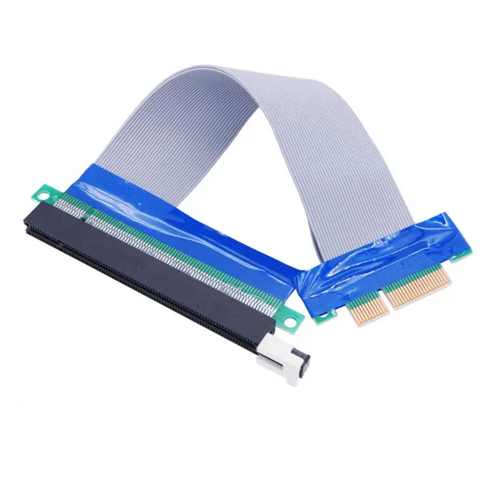 PCI-E 4X to 16X Extension Cable PCI-E Graphics Card Steering Line