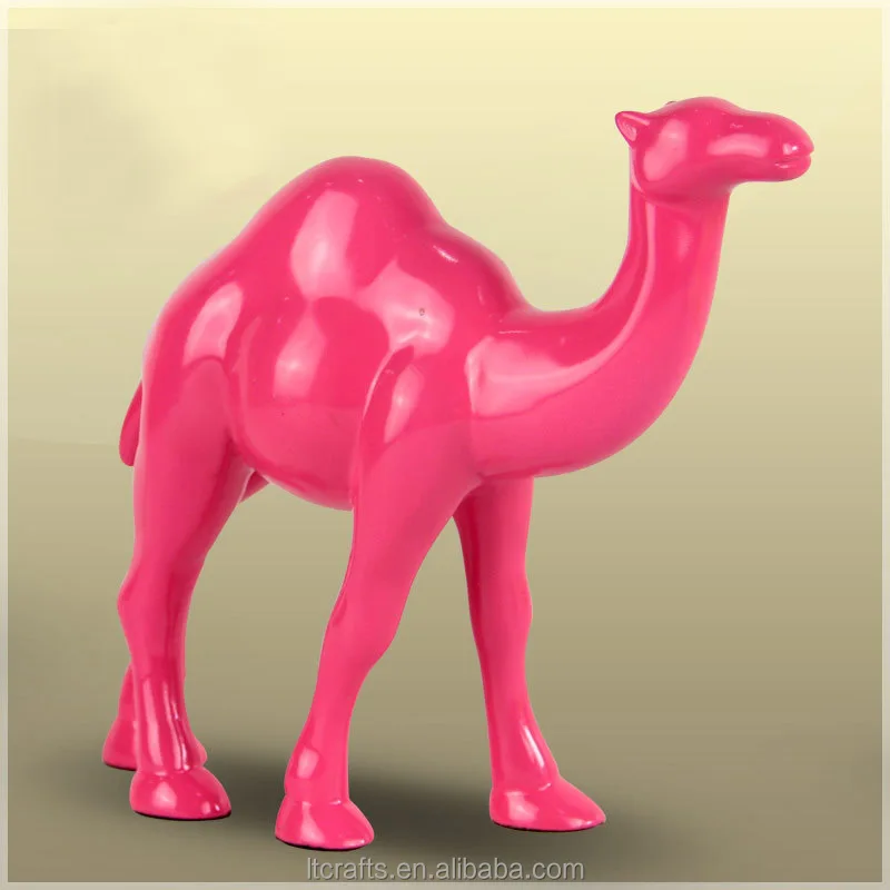 Custom decorative resin small camel figurines