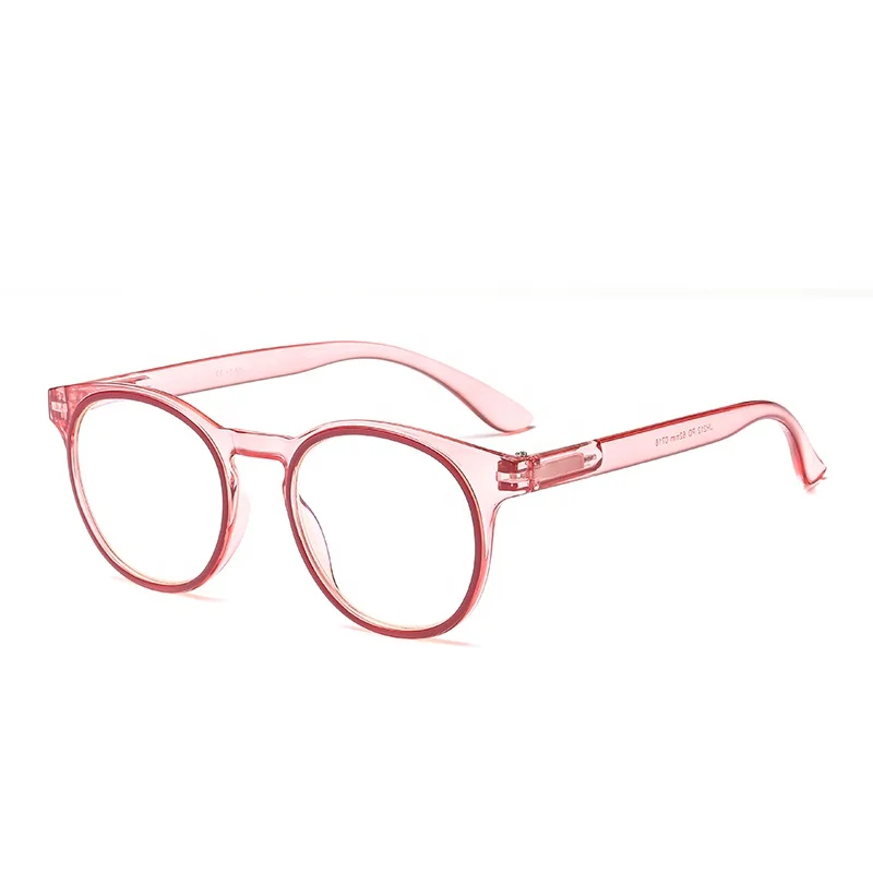 JHEYEWEAR Top Selling Blue Ray Blocking Pink Computer Gaming Glasses Anti Blue Light Reading Glasses Women