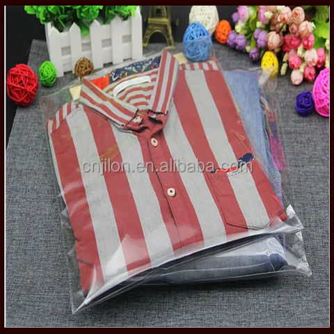 Self adhesive Sealing Garments Clear Packaging CD DVD Opp Sleeve