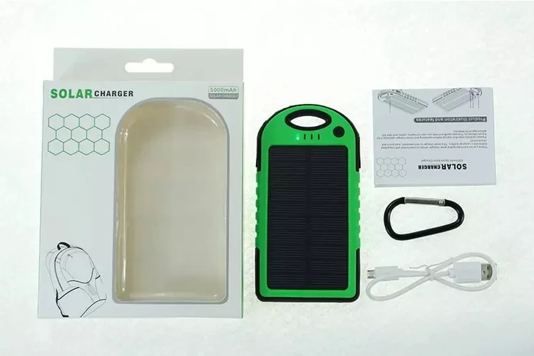 Hotsale hot sale 5000mah solar power bank for iPhone Xs max,portable solar powerbank 10000mah power bank 20000mah for Samsung S9