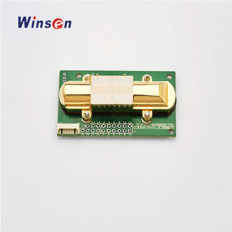 Использование газового датчика и PWM, выход аналогового датчика UART, инфракрасный датчик CO2