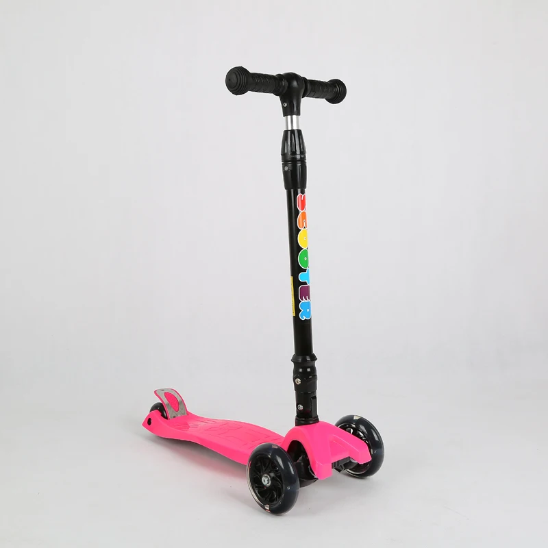 
Aluminum + Nylon+PP Material PU Wheel customized color three wheels kick scooter for outdoor toys 
