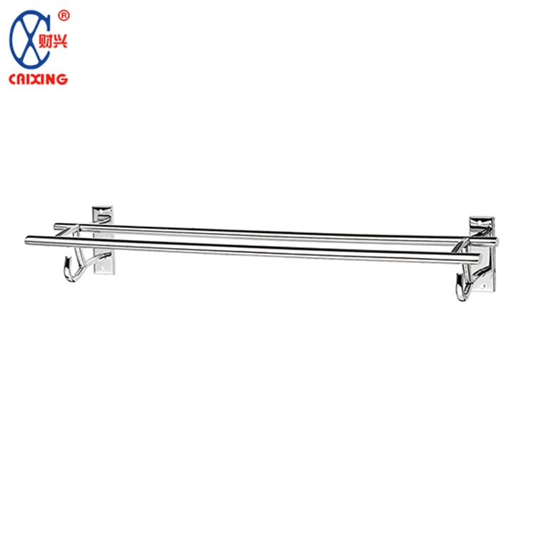 Горячие продажи настенный metal индивидуальные двойная вешалка для полотенец