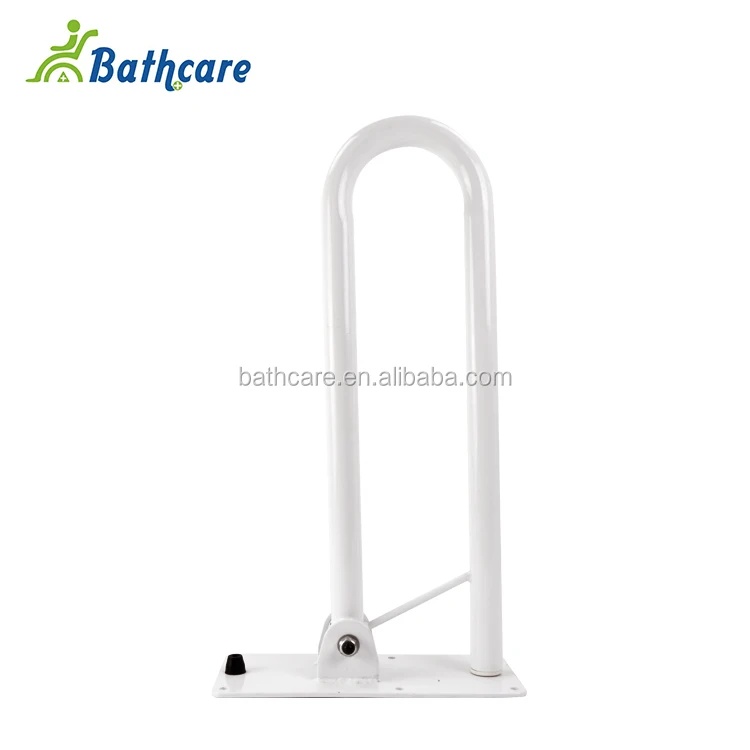 Handicap Toilet adjustable Grab Bars SC6060 Bathroom Disabled Folding Home or Hospital Bathroom Steel Powder Coated