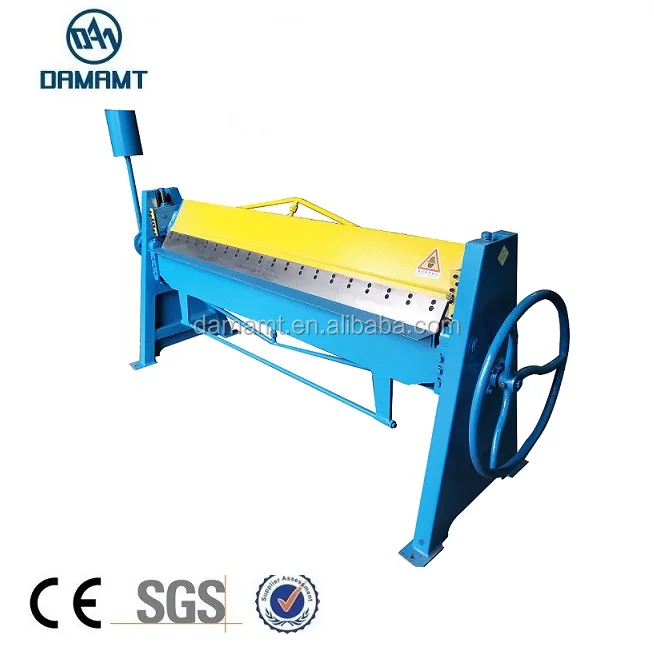 Cheap price small 2 meters manual bending machine/1.5 meters hand steel press brake/TDF duct manual folder