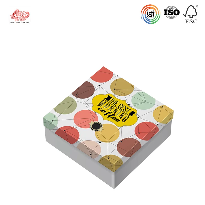 Магнитные картона поп упаковки делителя cake box ручкой