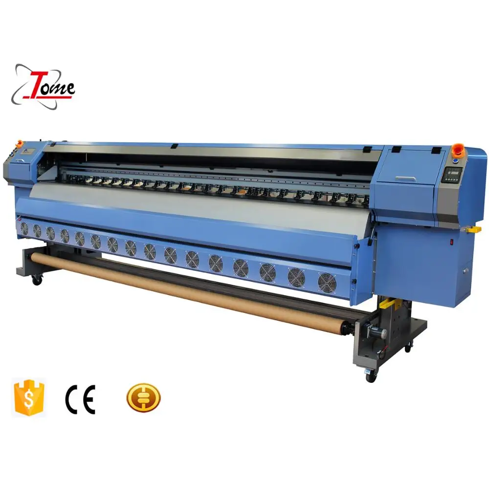 China 3.2M large format Konica 512i printhead panaflex printing machine / Fast speed plotter