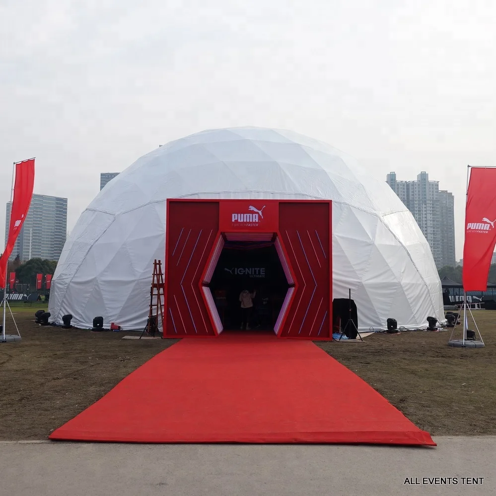 Big Geodesic Party Dome Tent 10m 15m 20m