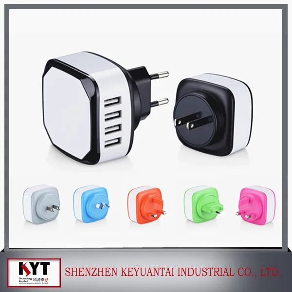 4 USB порта зарядное устройство/портативное зарядное устройство/зарядное устройство для всех смартфонов и таблетки
