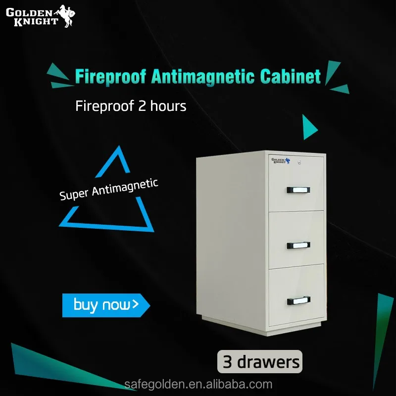 2/3/4 drawer antimagnetic fireproof filedocument cabinet 2hours fire resistant baby cabinet safety with locks