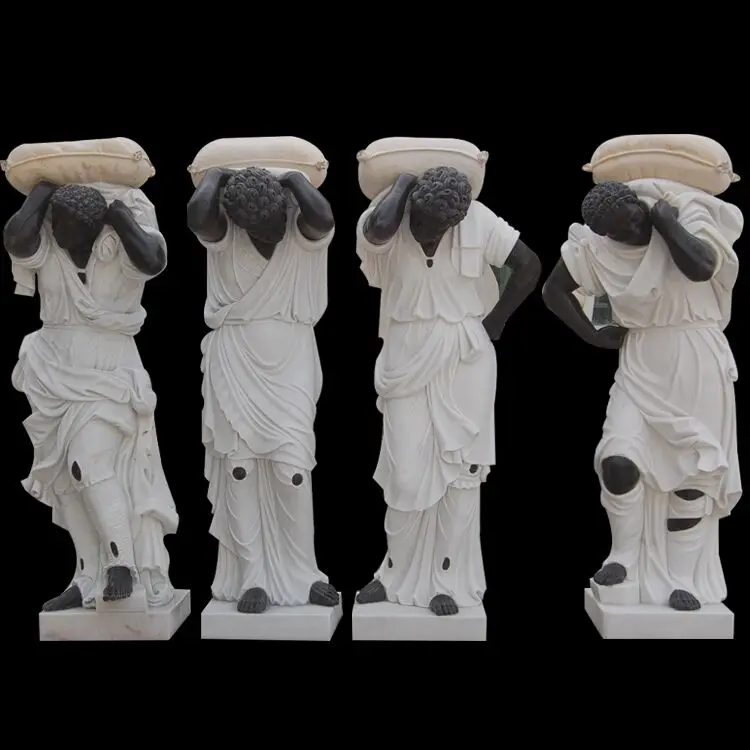 Modern Art marble stone four season sex kali maa goddess statue